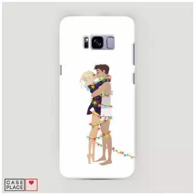 Пластиковый чехол "Новогодняя романтика" на Samsung Galaxy S8 + / Самсунг Галакси С8 Плюс