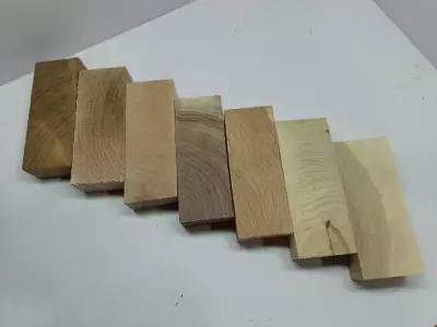 Набор деревянных брусков "Большой торцевой" для изготовления рукояти ножа, резьбы, моделизма