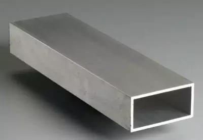 Труба профильная алюминиевая АД31Т размер 30х15 мм стенка 1,5 мм длина 100 мм ( 10 см ) Трубка профиль металлическая квадратная Алюминий