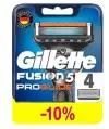 Сменные кассеты Gillette Fusion5 ProGlide, 5 лезвий, 4 шт