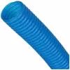 Труба STOUT гофрированная ПНД, цвет синий, наружным диаметром 32 мм для труб диаметром 25 мм отрезок \ 005м \