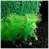Растение искусственное аквариумное, светящееся, 23 см, зелёное (1шт.)