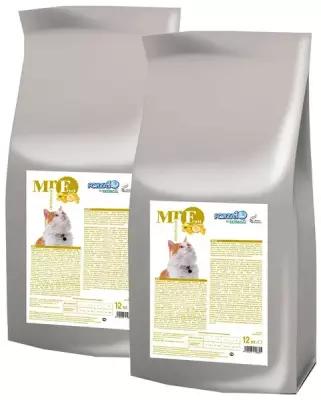 FORZA10 CAT MR. FRUIT NEUTERED для взрослых кастрированных котов и стерилизованных кошек живущих дома с курицей (12 + 12 кг)