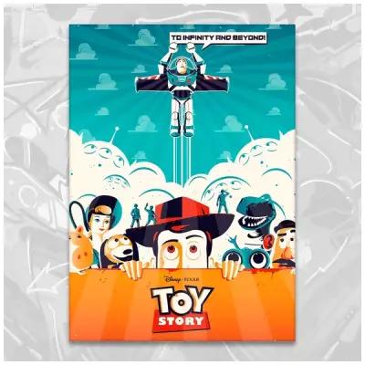 Интерьерный постер "история игрушек" 60х90 см. Плакат