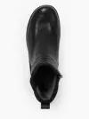 Ботинки женские демисезонные натуральная кожа CAPRICE черные, размер 38