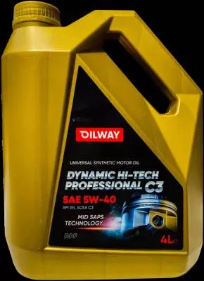 Моторное масло Oilway Dynamic Hi-Tech Professional C3 5W-40 4L