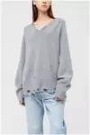 Джемпер alpe cashmere для женщин цвет серый размер 38