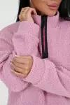 Толстовка женская из букле, цвета розовый, размер 46