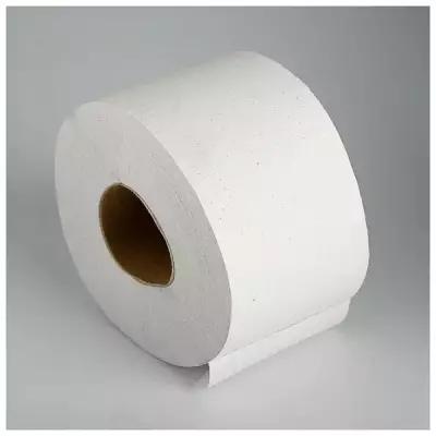 Туалетная бумага однослойная серая, для диспенсера, 200 метров