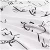 Комплект постельного белья Делюкс Сатин на резинке LR425, 2 спальный, наволочки 50х70, Ситрейд