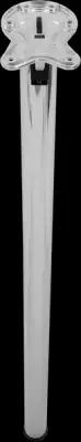 Ножка мебельная складная Edson FL-010 110 см сталь цвет хром