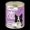 Консервы Smart Dog для взрослых собак и щенков кусочки кролика в нежном соусе 850 г