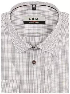 Рубашка GREG, размер 174-184/43, бежевый