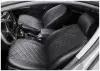 Авточехлы Rival Ромб (спинка 40/60) для сидений Kia Ceed III хэтчбек, универсал (с задним подлокотником) 2018-н. в эко-кожа, черные. SC.2808.2