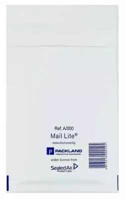 Крафт-конверт с воздушно-пузырьковой плёнкой Mail Lite, 11х16 см, белый