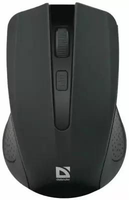 Мышь беспроводная DEFENDER Accura MM-935, 3 кнопки + 1 колесо-кнопка, оптическая, черная, 52935