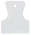Шпатель резиновый тундра, 80 мм, белый/в упаковке штук: 5
