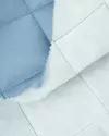 Ткань для шитья и рукоделия Cтежка на синтепоне Ромб 5 м * 150 см, голубой 025