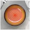Салатник керамический Доляна «Индия», 800 мл, d=15 см, цвет оранжевый